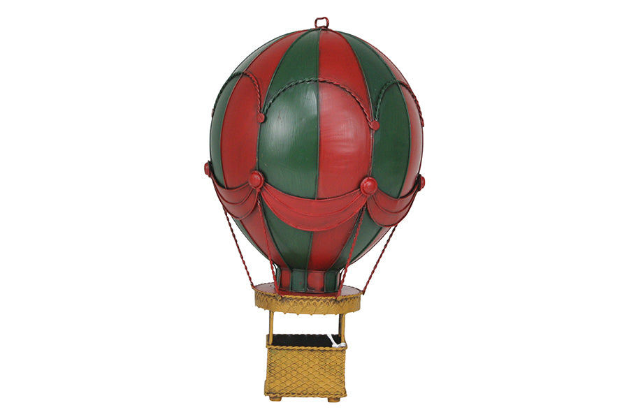 MONGOLFIERA MEDIA ROSSA E VERDE