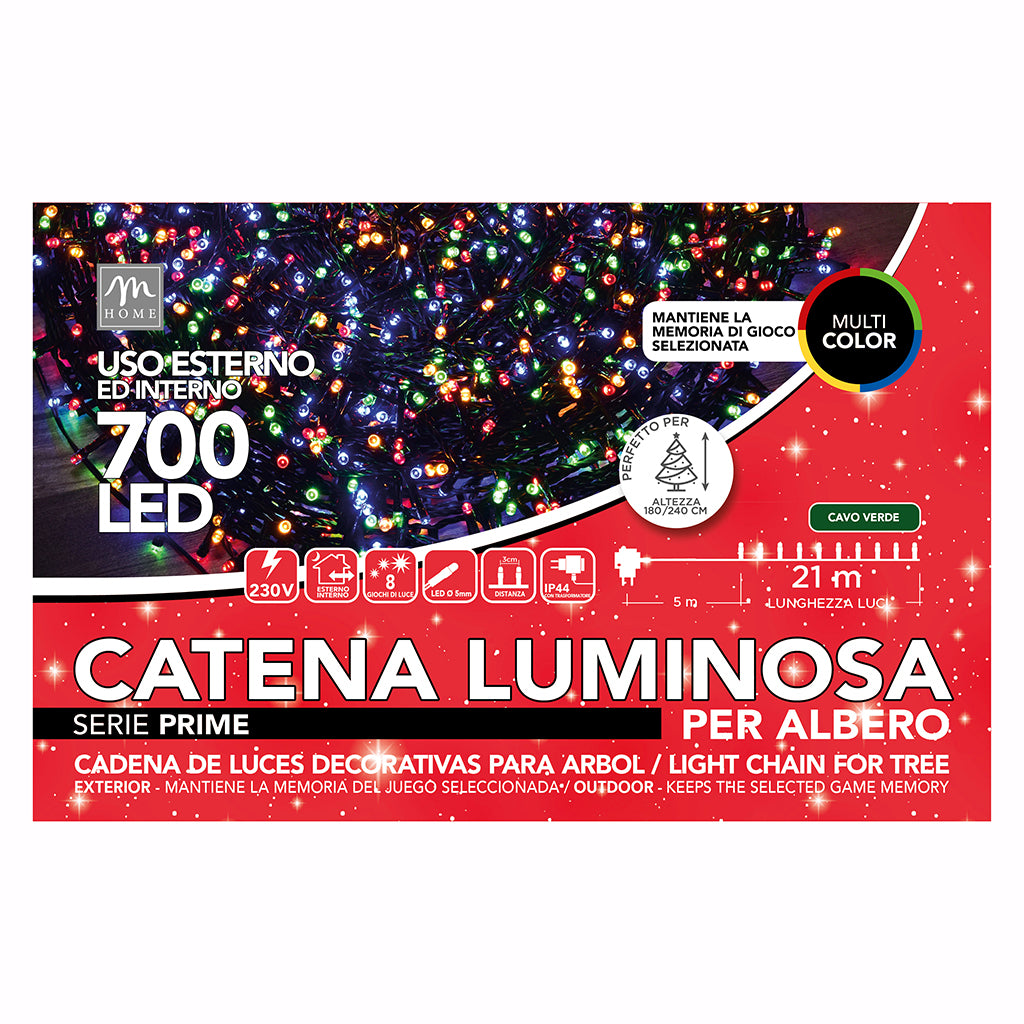 700 LUCI LED CATENA LUMINOSA