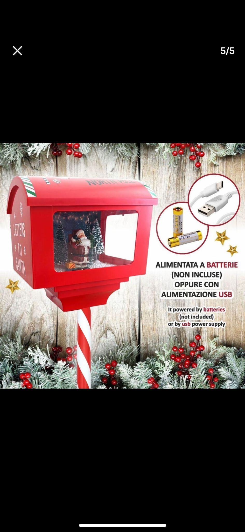 CASSETTA POSTALE GRANDE 150CM