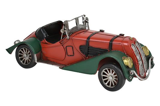 AUTO IN LATTA ROSSO/VERDE