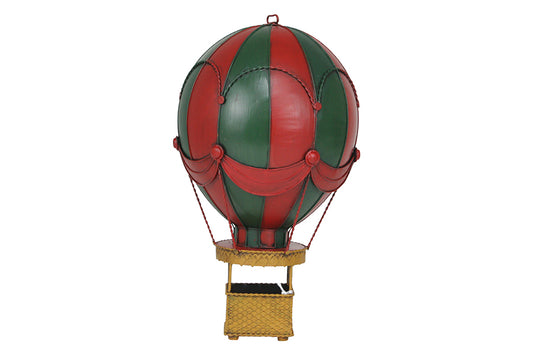 MONGOLFIERA MEDIA ROSSA E VERDE