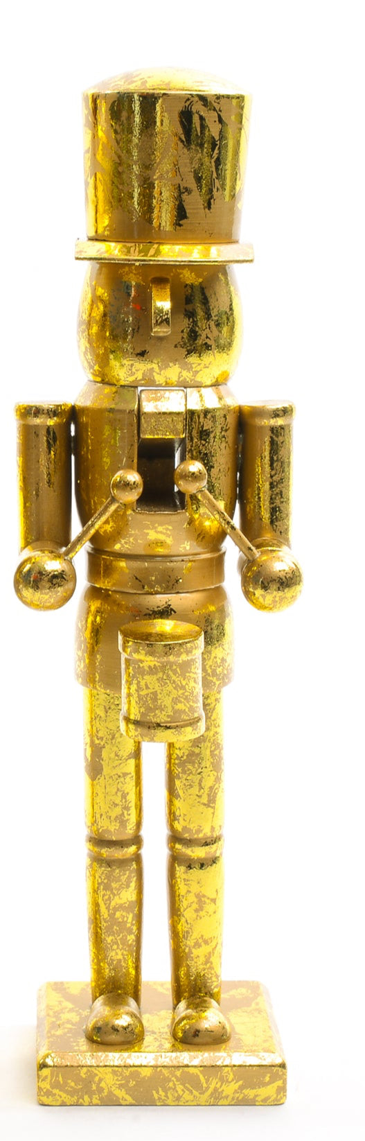 SOLDATINO PICCOLO ORO IN LEGNO FOGLIA ORO