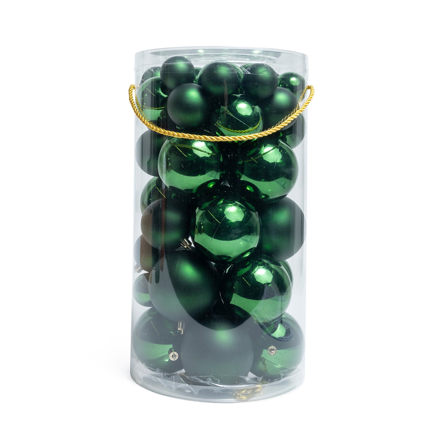 50 PALLE MISURE MISTE VERDI IN PLASTICA
