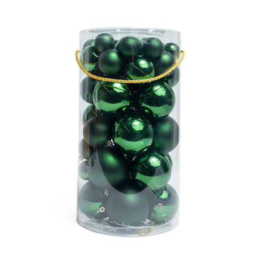 50 PALLE MISURE MISTE VERDI IN PLASTICA